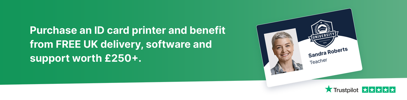 ID Card Printers - Free Software & Free Delivery