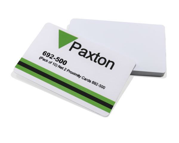 Paxton 692-500 Net2 Proximity ISO CARDS - No MagStripe (Pack of 10)