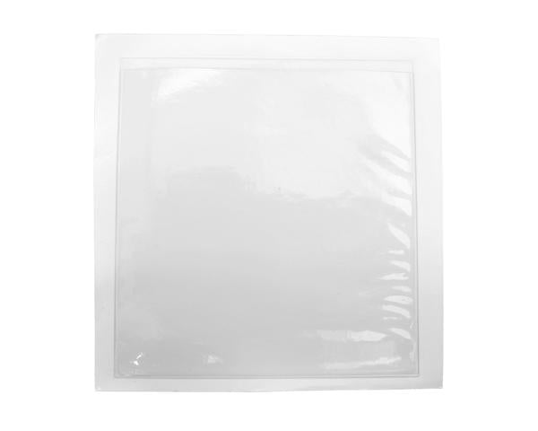Self Adhesive Windscreen Wallet - Square 100mmx100mm (Holds insert 92mmx92mm)