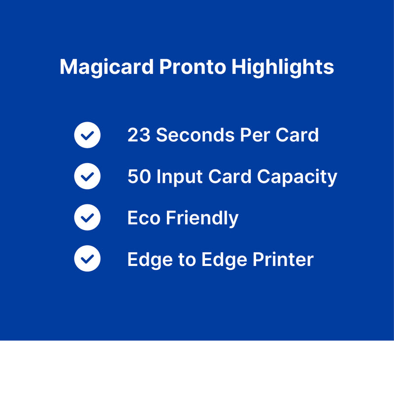Magicard Pronto 100 Rewritable ID Card Printer