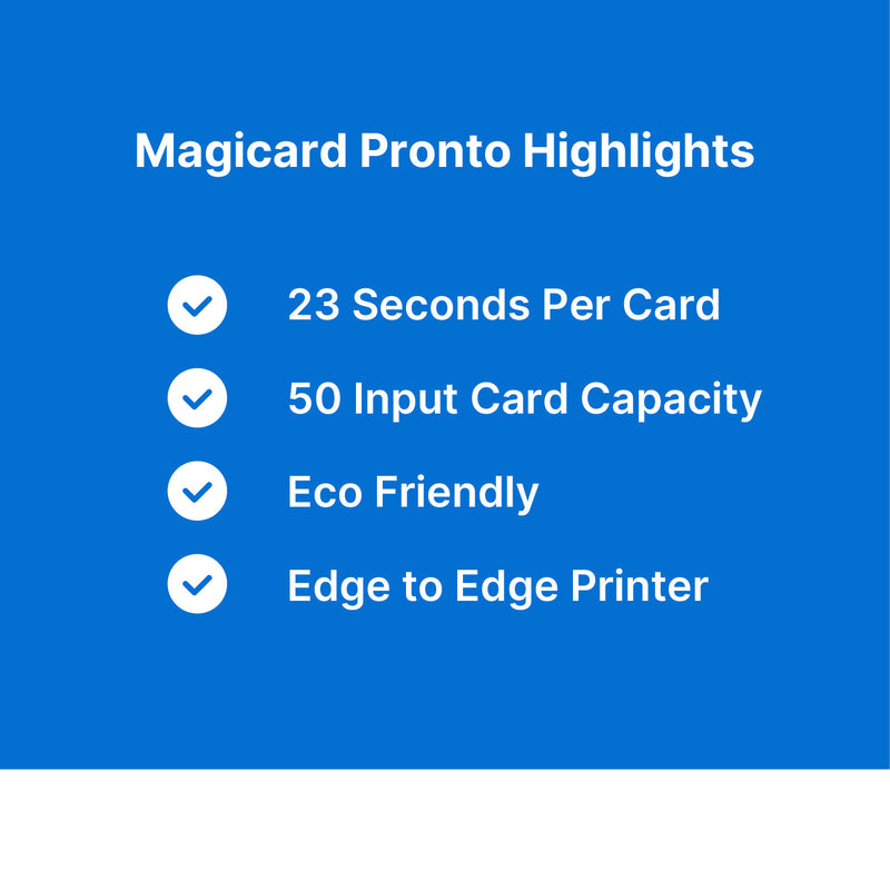 Magicard Pronto 100 Rewritable ID Card Printer