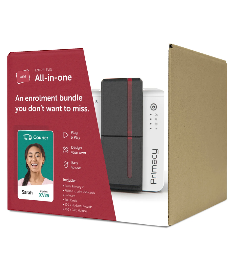 Expert Level All In One Primacy 2 ID Printer Bundle