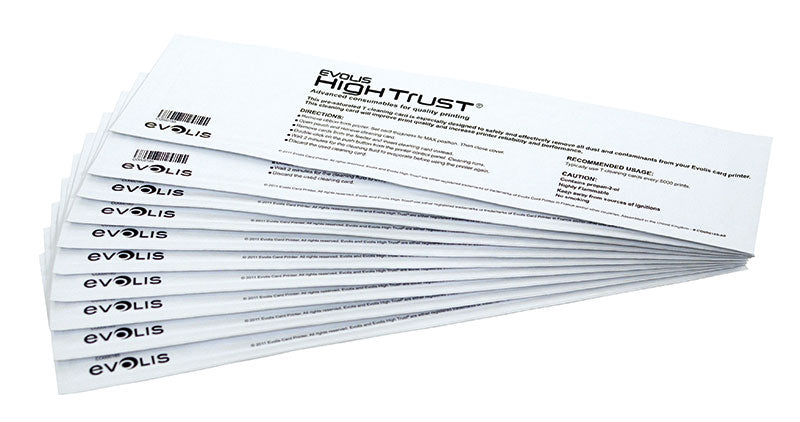 Evolis Agilia ACL011 T - Card Cleaning Kit (Pack of 10)