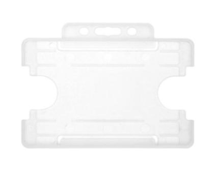 BioBadge Open Faced ID Card Holders (Pack of 100)