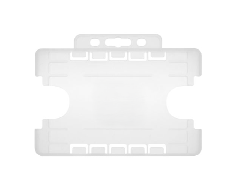 BioBadge Open Faced ID Card Holders (Pack of 100)