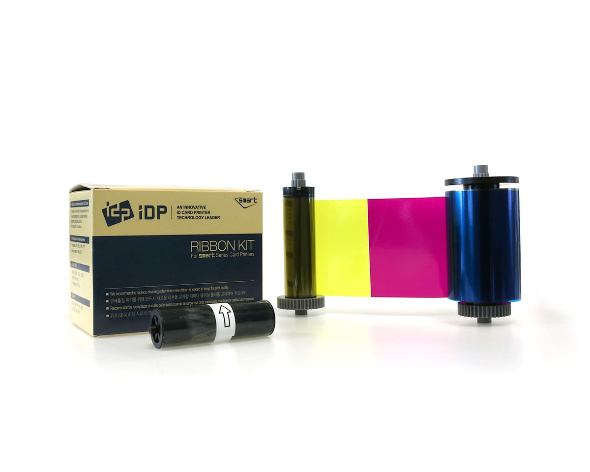IDP Smart 653362 YMCKFO Colour Ribbon (200 Prints) — idprinters.co.uk